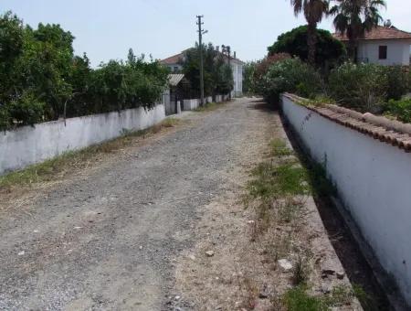 676M2 Grundstück Zum Verkauf In Dalyan Zum Verkauf In Dalyan An Der Ecke