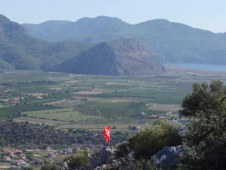 Maras In Dalyan Zum Verkauf In Dalyan 7300M2 %5 Grundstück Zum Verkauf