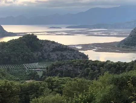 Grundstück Zu Verkaufen Mit 1000M2 Meerblick In Gokbel