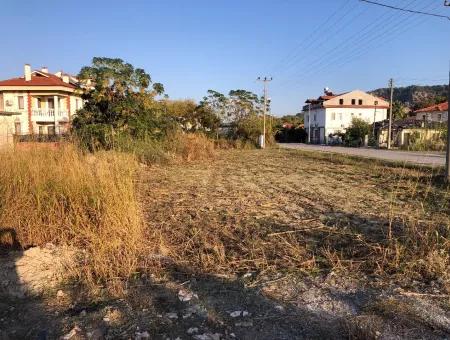 700M2 Eckgrundstück Zum Verkauf In Dalyan