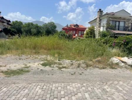 Grundstück Zum Verkauf In Dalyan Gülpınar Mit 611M2 40 Flächenwidmung