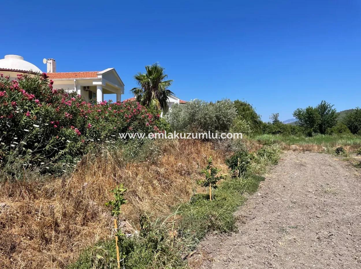 Okçular Land For Sale In Marmarlı 6500M2