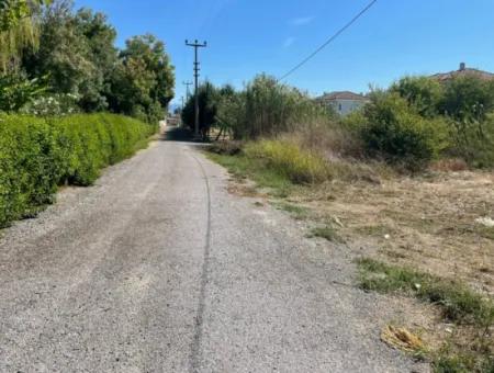 1000M2 Land For Sale In Dalyan Gülpinar Corner