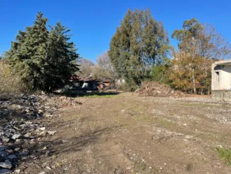 Land For Sale In Dalyan Gülpınar On The Main Road 9,037M2