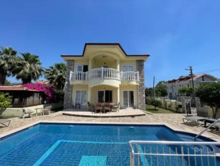 Villa For Sale In Dalyan Maraş With View Of The Tombs Of The Kings