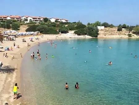 Çeşme Dalyan Mahallesinde Full Deniz Manzaralı 1176M2 İmarlı Satılık Arsa